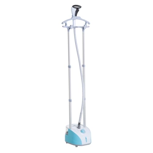 HOMCOM Plancha Vertical 1950W 2 L Temperatura Ajustable 11 Niveles Azul