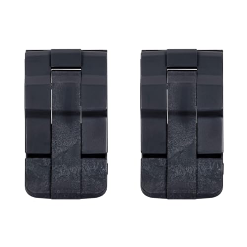 2 Pelican Black Replacement Double Throw Medium Latches. Fits Protector Series.
