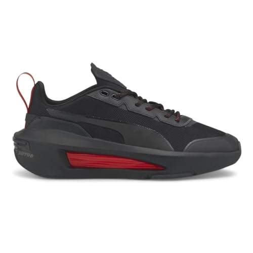 PUMA Mens Scuderia Ferrari Style Ultimate Nitro Lace Up Sneakers Shoes Casual - Black