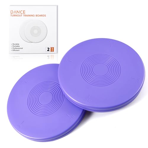 Rotatingpals 2 Pcs Ballet Turning Boards for Dancers Turn Disc for Dancing Pirouette Disc for Dancers, Figure Ice Skating Spinner with Drawstring Bag for Skating Gymnastics Ballet to Improving Balance