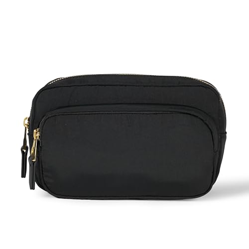 Amazon Essentials Womens Nylon Bum Bag Belt Bag Black One Size