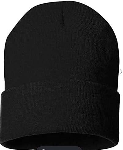 Oregon Beanie with Beaver and Mt. Hood Woven Patch - Image 2