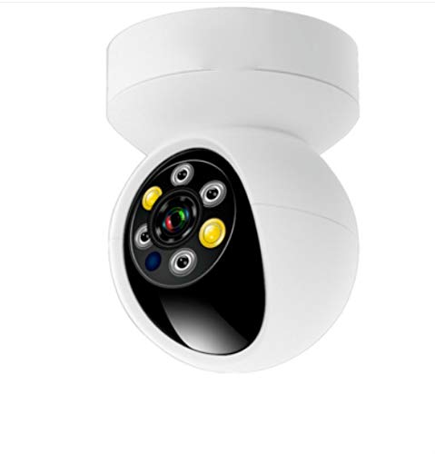 Wi-Fi Panoramico A 360 Gradi Con Telecamera Panoramica Con Telefono Remoto Hd Plug-In Di Sorveglianza Della Batteria Senza Energia Giorno E Notte A Colori