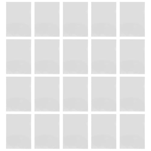 Pochettes transparentes pour documents en forme | Lot de 100 chemises de classement