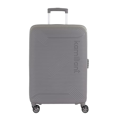 Image of Kamiliant 3PC KAM Double 8 Spinner Wheels Hard Shell Suitcase Nexus DW Set Light Gry,Grey, Small, Medium and Large, 79 cm