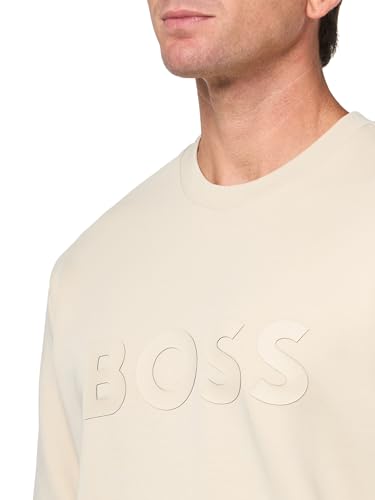 BOSS Men's Iconic Logo Crewneck Sweatshirt3