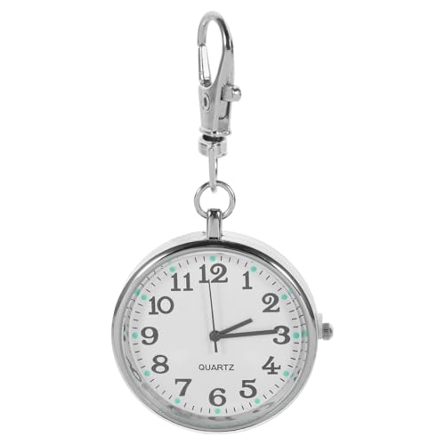 IMIKEYA Reloj Colgante de Bolsillo para Enfermeras con Inoxidable Diseño Portátil y para Estudiantes y Profesionales Médicos Accesorio Funcional y IMIKEYA Reloj Colgante de Bolsillo para Enfermeras con Inoxidable Diseño Portátil y para Estudiantes y Profesionales Médicos Accesorio Funcional y