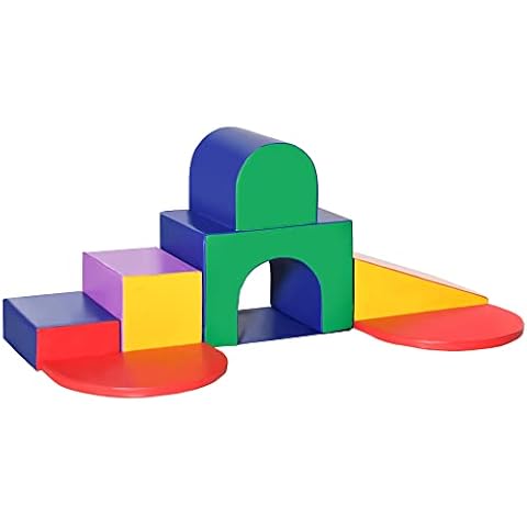 HOMCOM 7-Piece Foam Soft Play Set Cover