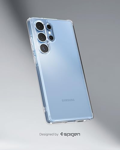 Spigen Ultra Hybrid Designed for Galaxy S25 Ultra Case (2025) [Anti-Yellowing], [Military-Grade Protection] - Crystal Clear
