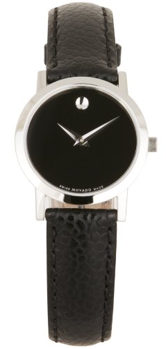Image of Movado Museum Classic Analog Black Dial Women's Watch-606087