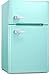 Antarctic Star Compact Mini Refrigerator Separate Freezer, Small Fridge Double 2-Door Adjustable Removable Retro Stainless Steel Shelves Garage Camper Basement/Dorm/Office 3.2 cu ft.Green Antarctic Star Compact Mini Refrigerator Separate Freezer, Small Fridge Double 2-Door Adjustable Removable Retro Stainless Steel Shelves Garage Camper Basement/Dorm/Office 3.2 cu ft.Green