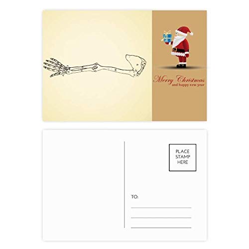 Cartes postales pour croquis mains en os bras du Père Noël dessin lot 20