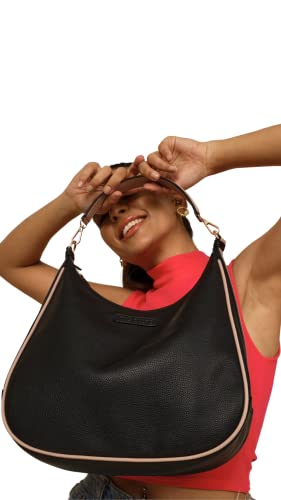 Image of The Gusto Stella Women Hobo Bag|Vegan Leather Shoulder Sling Bags|Ladies Stylish Shoulder Hand Bag with Zipper Closure|Office College Travel Casual Everyday Use