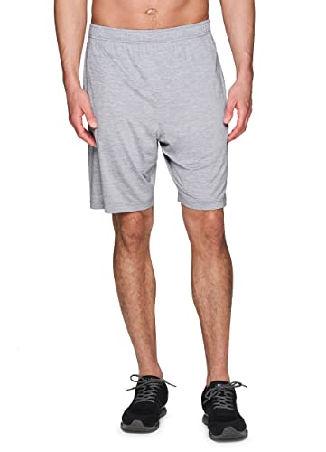 Short de basket-ball avec poches pour homme RBX Active - Entrejambe 22,9 cm