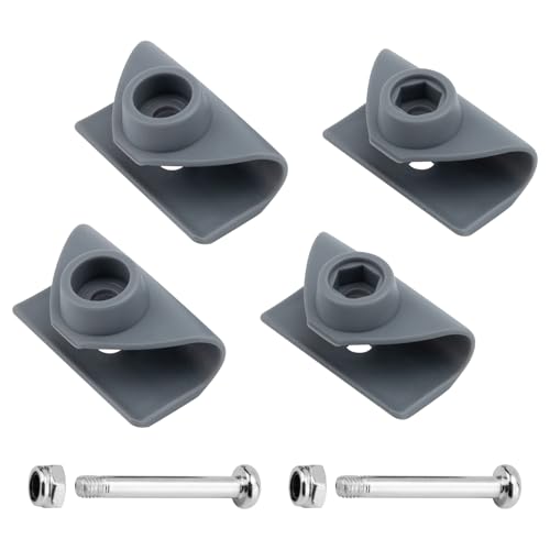2 Pack Truss Bars Ends & Cross Connectors Compatible with Ezup Coleman Straight-Leg Canopy 3/8 Inch Truss Width Gazebo Canopy Replacement Parts Pop-up Campers Parts