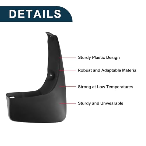 Image of Mud Flaps Splash Guards for Toyota RAV4 2000-2005 Front & Rear Mud Guards W /Mount Accessories