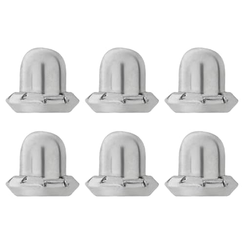 Inverness Stainless Steel Replacement Earring Clutches – 6 Pc Set – Secure, Gentle, Airflow...