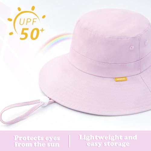 Baby Sun Hat Toddler UPF 50+ Kid Bucket Hats for Girl Summer Cap Boy Sun Protection Caps Wide Brim2