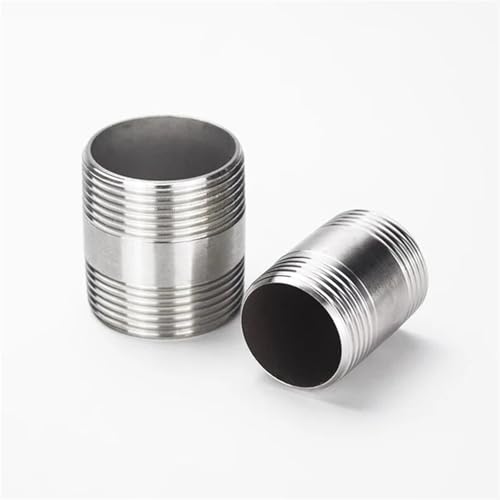 Niple de acero inoxidable 304 de 3/8 con rosca macho resistente a la corrosión 3
