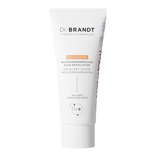 Dr. Brandt Advanced Microdermabrasion Face Exfoliator - Refines Texture Minimizes the Look of Fine Lines & Enhances Overall Skin Tone - 2.1 oz