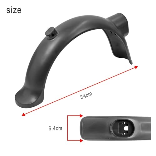 Guardabarros delantero para Xiaomi 4 Pro y patinetes eléctricos compatibles 2