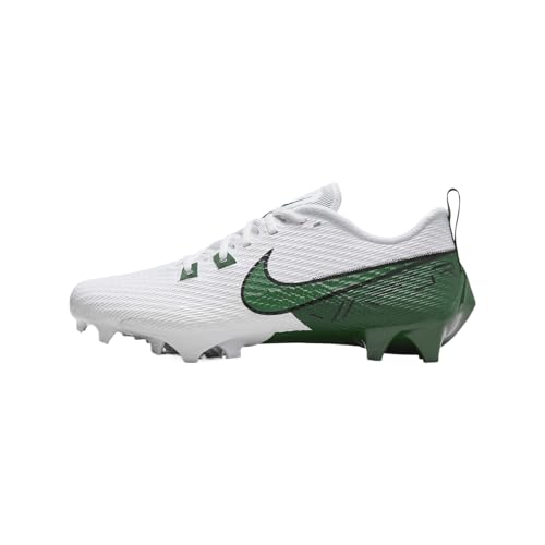 Nike Vapor Edge Speed 360 2 Men's Football Cleats (FQ4045-101, White/Black/Fir) Size 16