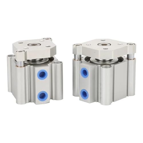 Cilindro neumático de varilla para espacio reducido CDQMB12 de 15mm 3