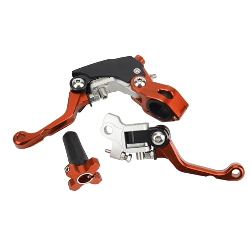 Levier d'embrayage de moto pliable à deux doigts pour CRF YZF EXC Bosuer