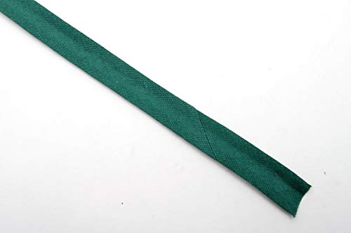 Inastri - Nastro sbieco di Cotone 14/4/4 mm, Verde...