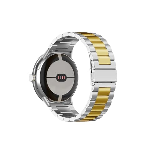 [ANGIRSFPO] XeXX`[Xgbv Google ɓK Pixel Watch 2 ɓK ^EHb` 2 oh Google ɓK Watch 2 XgbvɓK(Silver Gold)