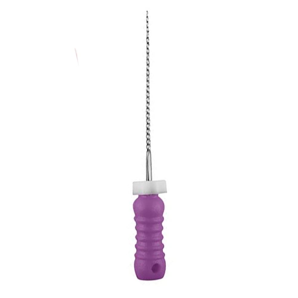 Waldent Professional K-File 21mm #10 | Stainless Steel Endodontic Hand File | Twisted Square Cross-Section | Non-Cutting Safety Tip | Autoclavable | Pack of 6-image-38