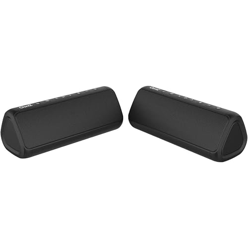 Angle 3 Pro Dual Waterproof Bluetooth Speaker 2-Pack - Powerful Party Speaker Set with 21W Output