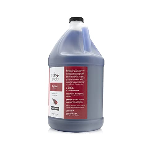 The Coat Handler Clarifying Dog Shampoo, 1 Gallon | All Natural Ingredients, Removes Stains And Dirt, Brightens All Coat Colors, Professional Grade Grooming Shampoo, Soap And Cruelty Free #TOP2