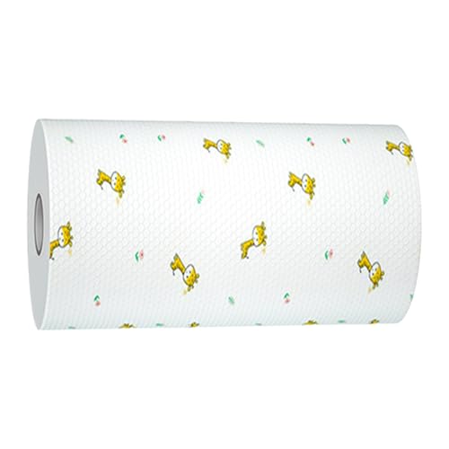 Toallas De Limpieza De Cocina - Rollo De Papel Reutilizable Lavable, Hojas De Servilletas Perforadas De Tela No Tejidas | Pable De Cocina De Servicio Pesado, Toalla Doméstica Sostenible Para El Hotel