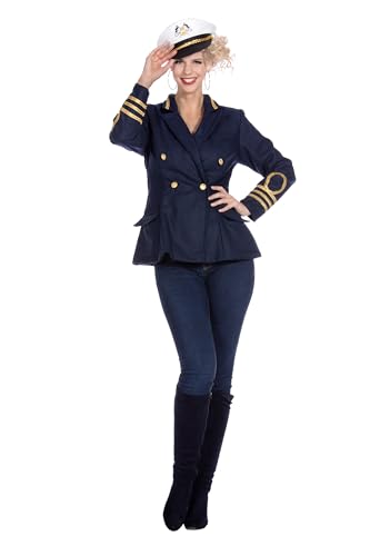 Veste de capitaine bleu marine femme Wilbers & Wilbers 320469
