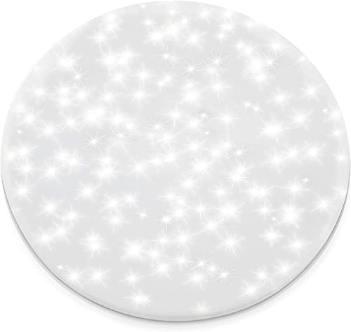 Lumare LED Deckenleuchte Sternenhimmel | 24W 2000lm | Ø315mm Rund | 2700K...
