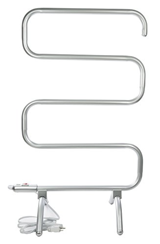 Sharper Image, Silver Curved Towel Warmer