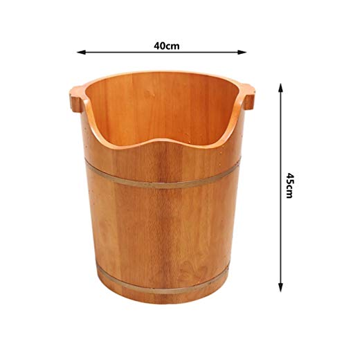 Cubeta de Madera para Baño de Pies Grande miniatura 5