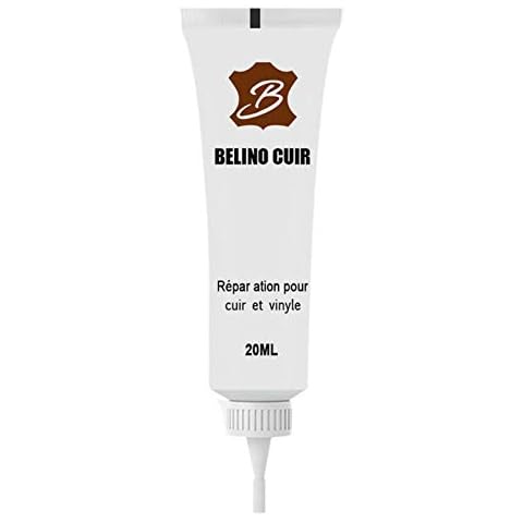 Leather Repair Gel, 20ml Vinyl Repair Agent Leather Repair Cream For Furniture,Car Seat Wallet,Sofa, Jacket, Scratch Filler Leather Care DIY Leather Fix Kit Repairs Tears Burn Holes Cover