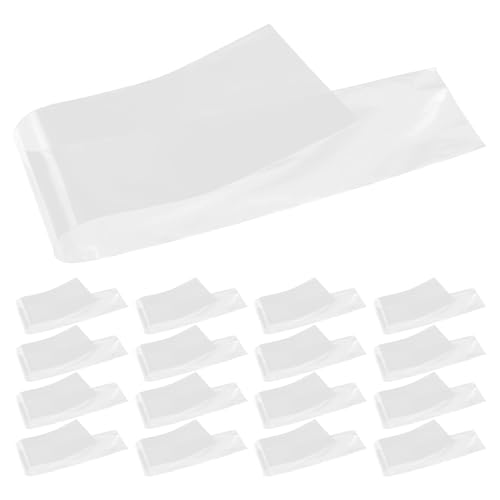 POPETPOP Bolsas Colección de Corbatas 100 Fundas Transparentes 10 CM Ancho, Embalaje Individual para Corbatas Protección contra Suciedad y Polvo