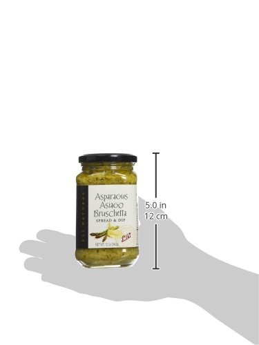 Elki's Gourmet Asparagus Asiago Bruschetta, 12 Ounce