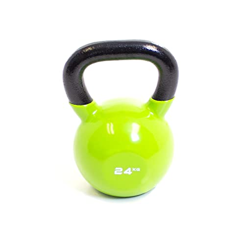 BODYPOWER 24kg Vinyl Coated Kettlebell