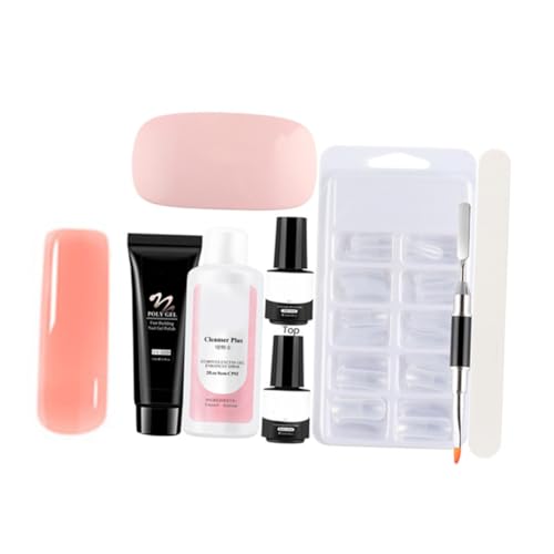 Mikinona 1Set Manicure Tool Kit Professional Nail Extension Seal Primer Kit with Materials for Beautiful Nails Convenient Portable Nail Trimming Accessories