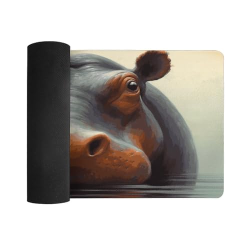 Protectora de escritorio Hippo grande antideslizante y resistente al agua miniatura 3