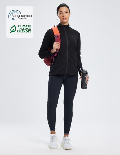 fit space Women's Sweater Full Zip Scrub Jacket Lightweight Knitwear Athletic Jumper2