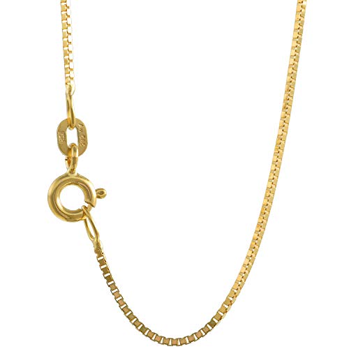Goldkette Venezianerkette Länge 42cm - Breite 0,8mm - 333-8 Karat Gold