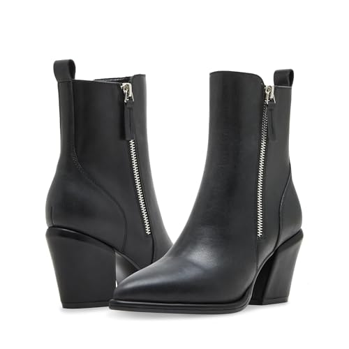 Blondo Waterproof Elenor Ankle Boot, Black Leather, 9.5
