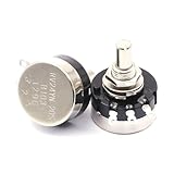 V TELESKY 2PCS RV24YN20S 1K 2K 5K 10K 20K 50K 100K 200K 250K 500K 200Ω 500Ω 1M Ohm Single Turn Carbon Film Rotary Taper Potentiometer (B504 500K)