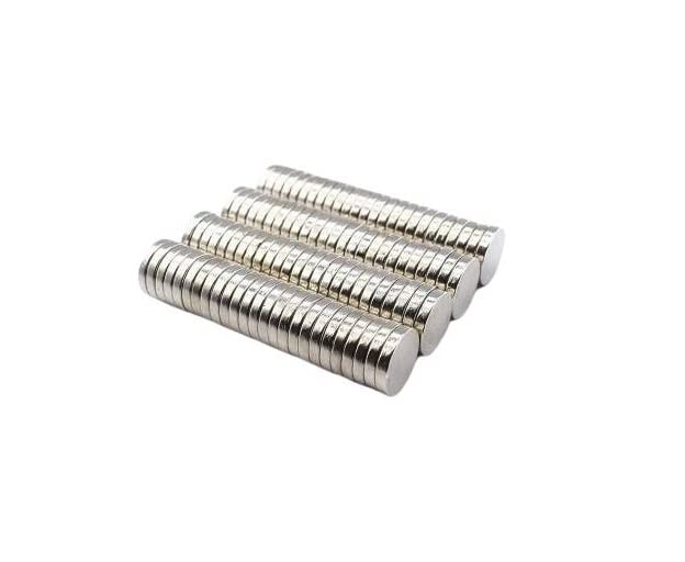 hdg Guclu Neodyum Mıknatıs d10x2 mm 50 adet