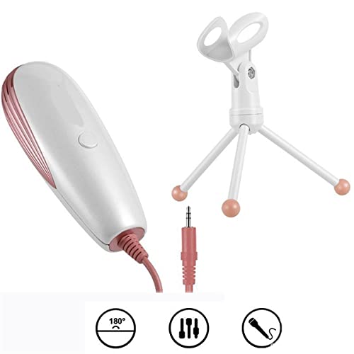 Microphone de studio 3.5mm pour éliminer les grésillements en streaming vidéo
